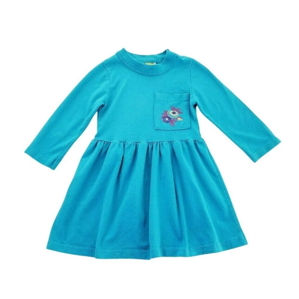 Katie's Closet Vintage Pocket Dress - Girls 3 Made in USA, Long Sleeve